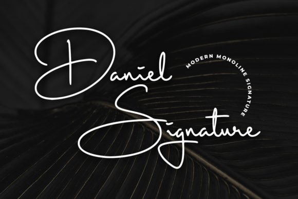 Daniel Signature: A Premium Script for Elegant Branding