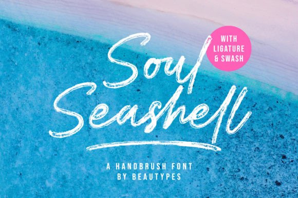 Discover the Charm of Soul Seashell Font for Craft Projects