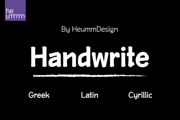 Discovering Hu Handwrite: A Font for Elegant Design