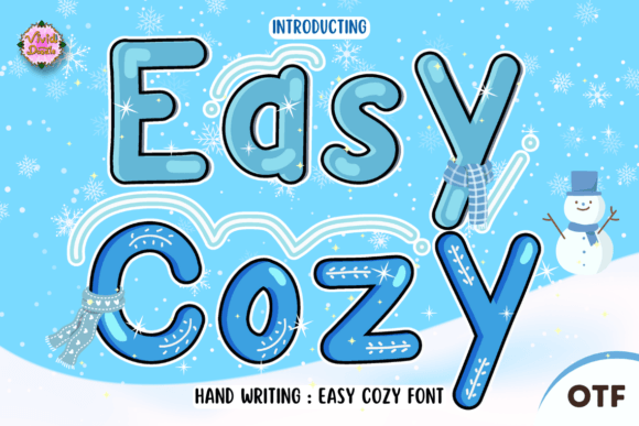 Easy Cozy: A Festive Font for Engaging Web Design