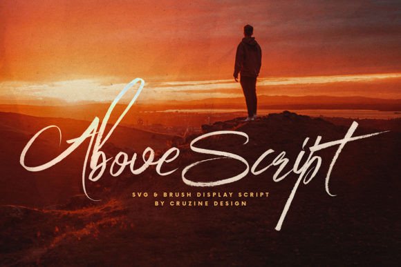 Elevate Your Craft with Above: A Modern Script Font