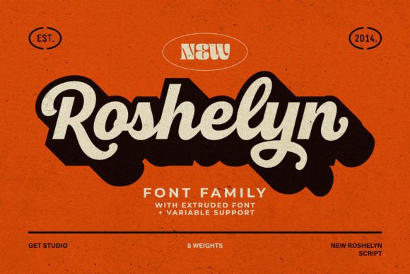 Enhance Your Brand with New Roshelyn Font