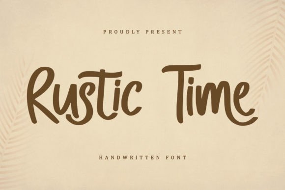 Enhance Your Brand with Rustic Time Font