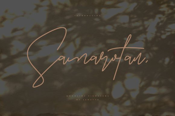 Enhance Your Brand with Samarotan: A Versatile Script Font