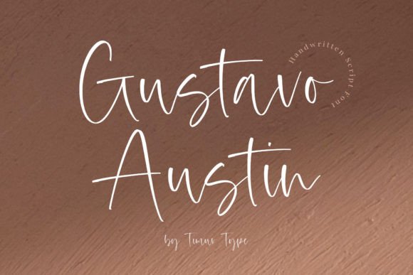 Gustavo Austin: A Premium Script with Elegance