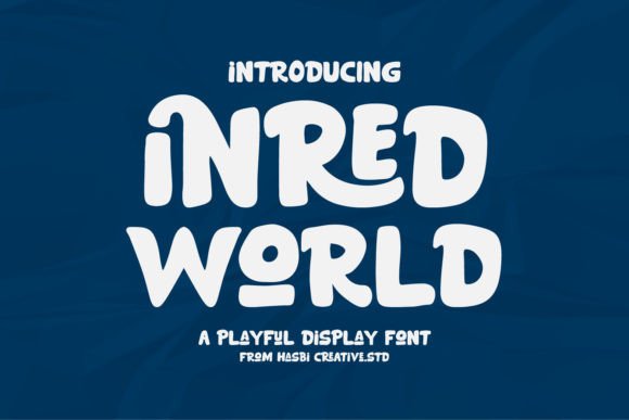 Inred World: A Playful Font for Crafters and Creators
