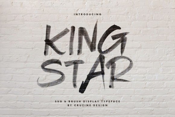 King Star: A Script Font with Stellar Charm