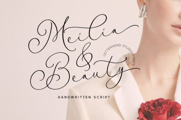 Meilia Beauty: Elevate Your Brand with a Charming Script Font