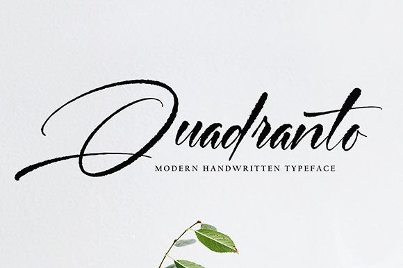 Quadranto: A Graceful Font for Elegant Web Design