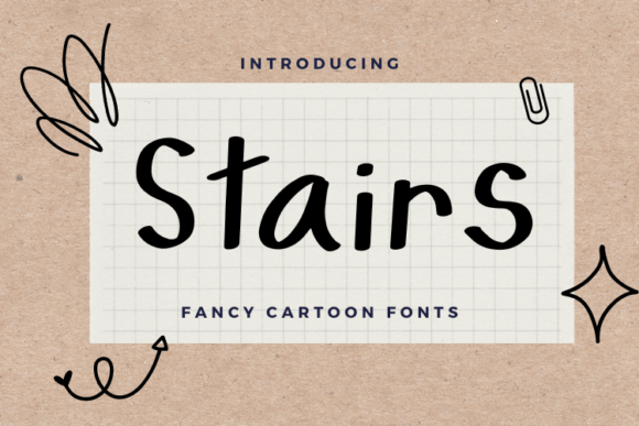 Stairs: A Playful Handwritten Font for Creative Web Design
