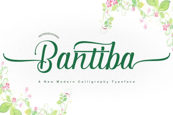Transform Your Brand with Bantiba: A Delicate Script Font