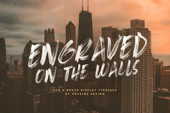 Transform Your Brand with Engraved on the Walls Font