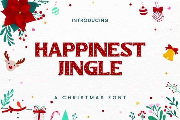 Transform Your Brand with Happinest Jingle Font