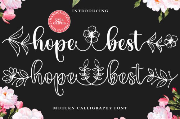 Transform Your Brand with Hope Best: A Charming Script Font