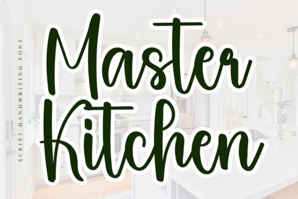 Transform Your Brand with Master Kitchen Font