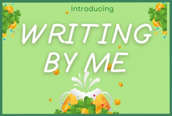 Writing by Me: A Charming Handwritten Font for Creative Projects